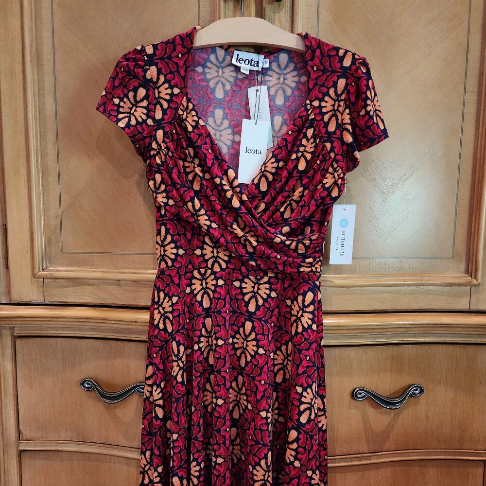 Leota Lula Jersey Dress NWT size PXS